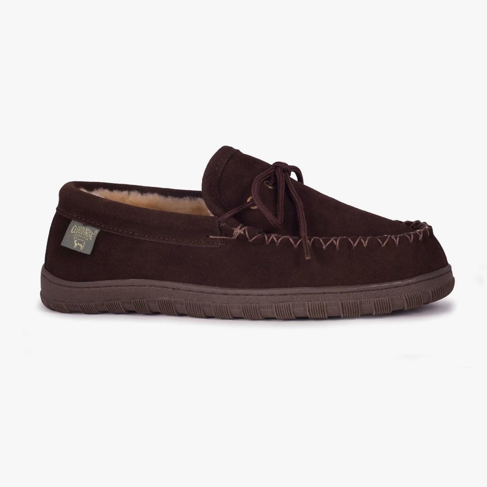 CLOUD NINE SHEEPSKIN Shearling Moccasins sz M9